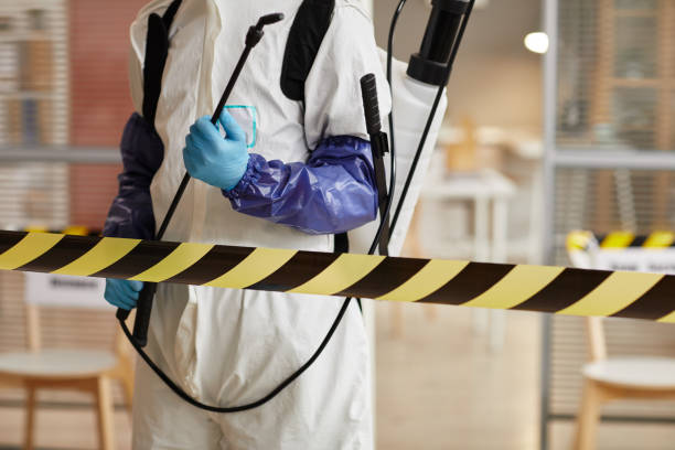 Professional Biohazard Cleanup technician working in Greenville, KY